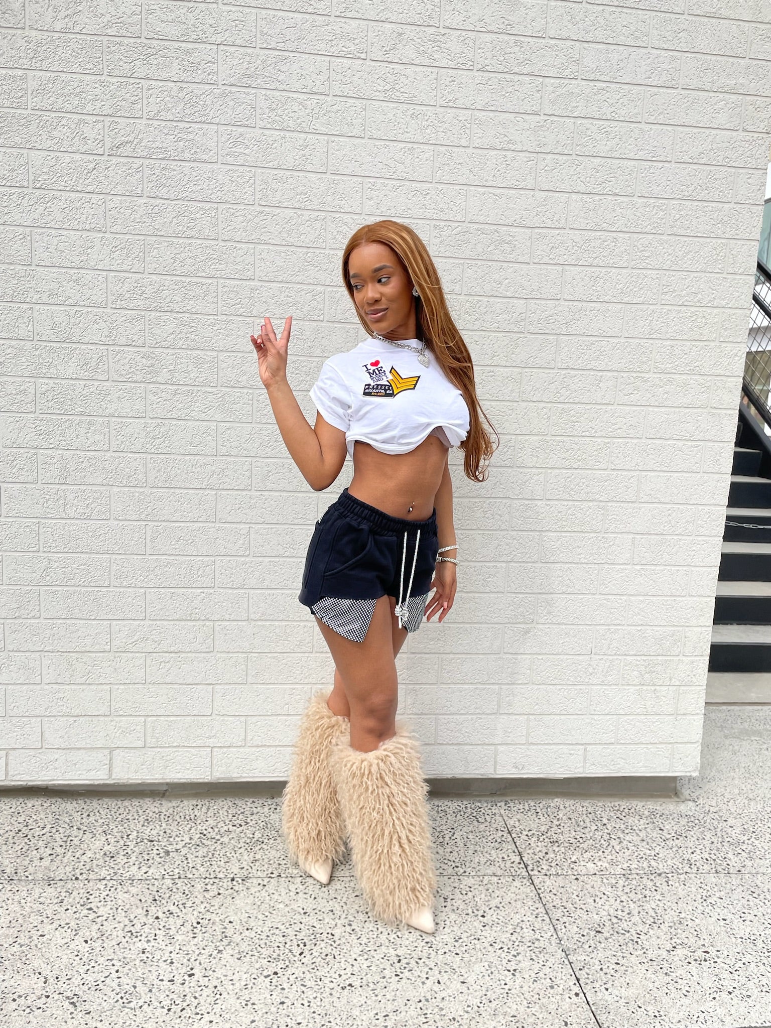 Patchy Crop Top - Image 3